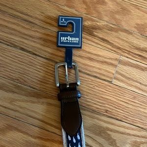 Urban pipeline navy belt whales size small